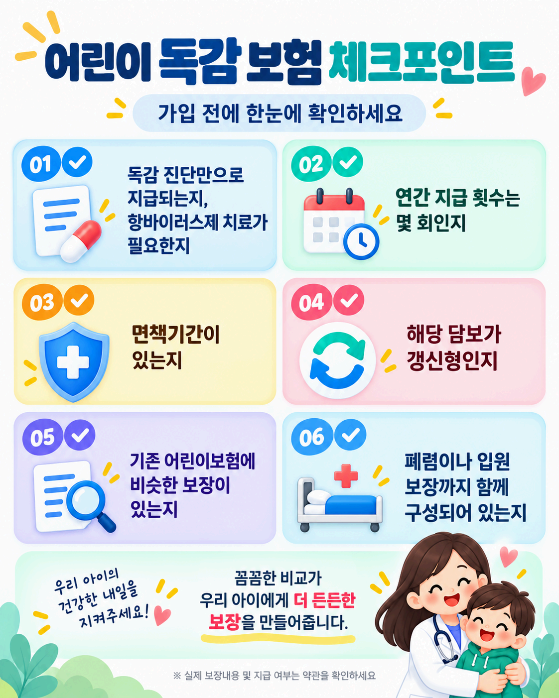 어린이 독감 보험, 5세 기준 월 1만원 대로 독감 치료비까지 준비한 이유 대표 이미지