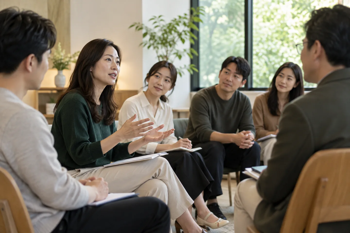 궁금한 점을 묻고 답하는 시간 · 활동의 이해를 돕는 AI 연출 이미지